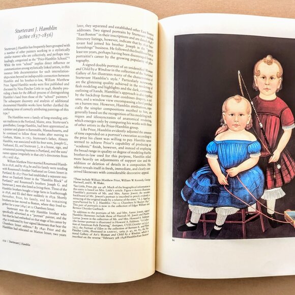 American Folk Portraits, NY Graphic Society, 1981 1st edition, LIKE NEW - Picture 5 of 8